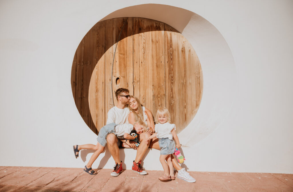 Sesión de Familia en el Porís - Tenerife